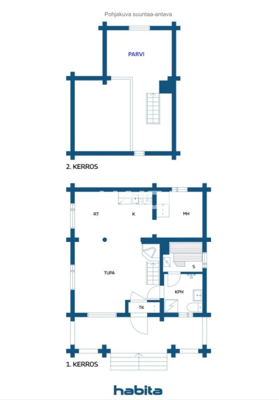 Casa de campo 2 habitaciones 35 m² Kallo, Finlandia