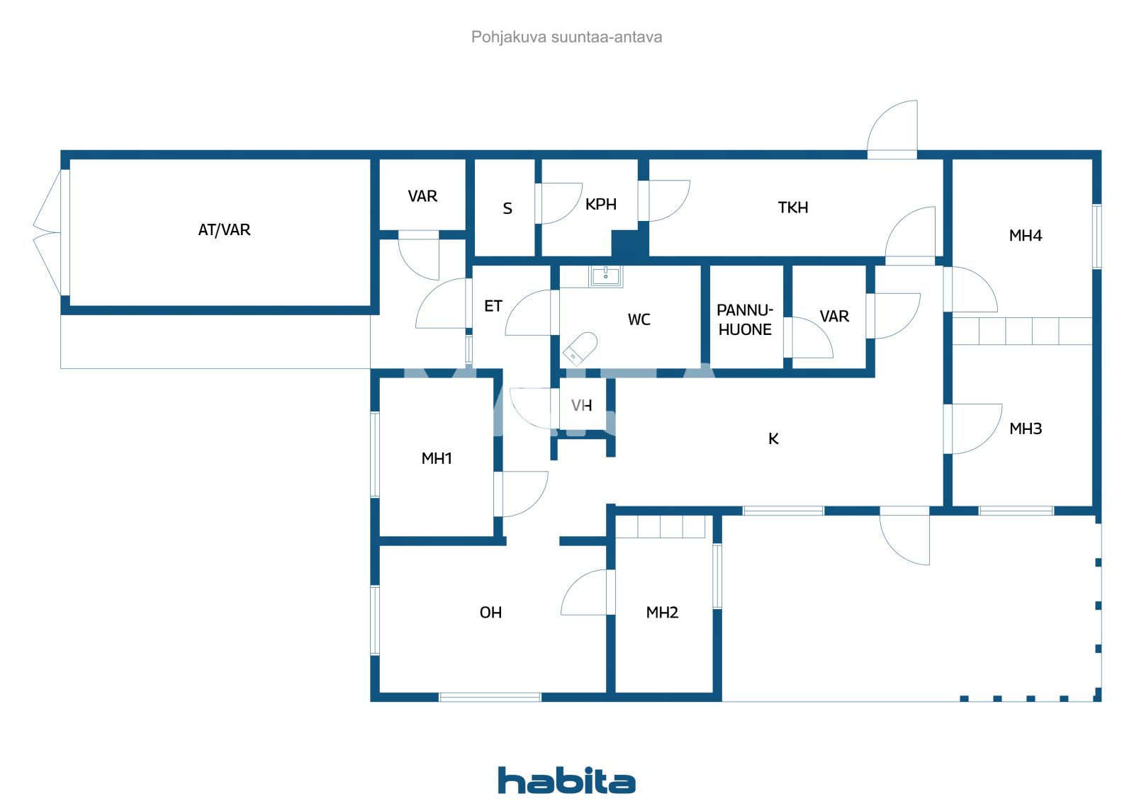 Maison 6 chambres 115 m² Hyokannummi, Finlande