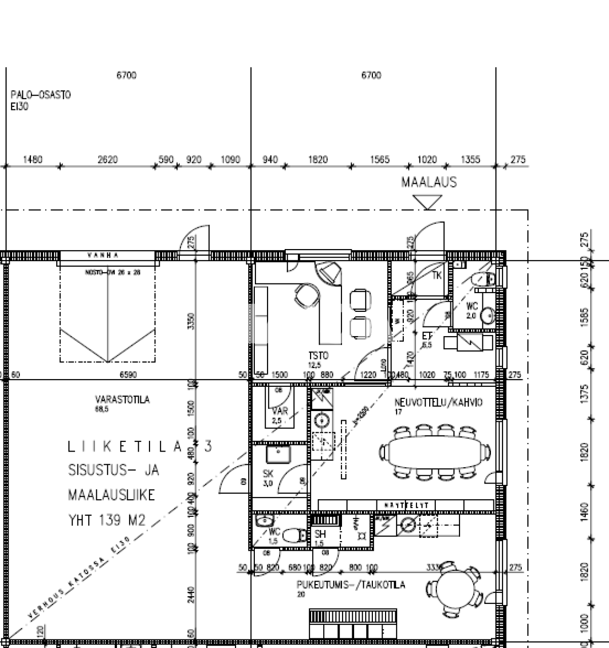 Office 139 m² in Tornio, Finland