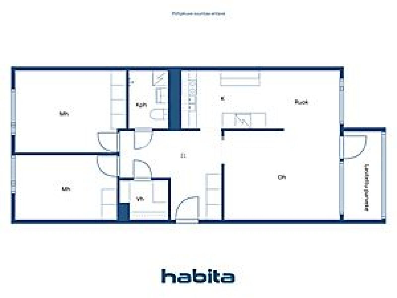 Wohnung 3 zimmer 75 m² Kouvola sub region, Finnland