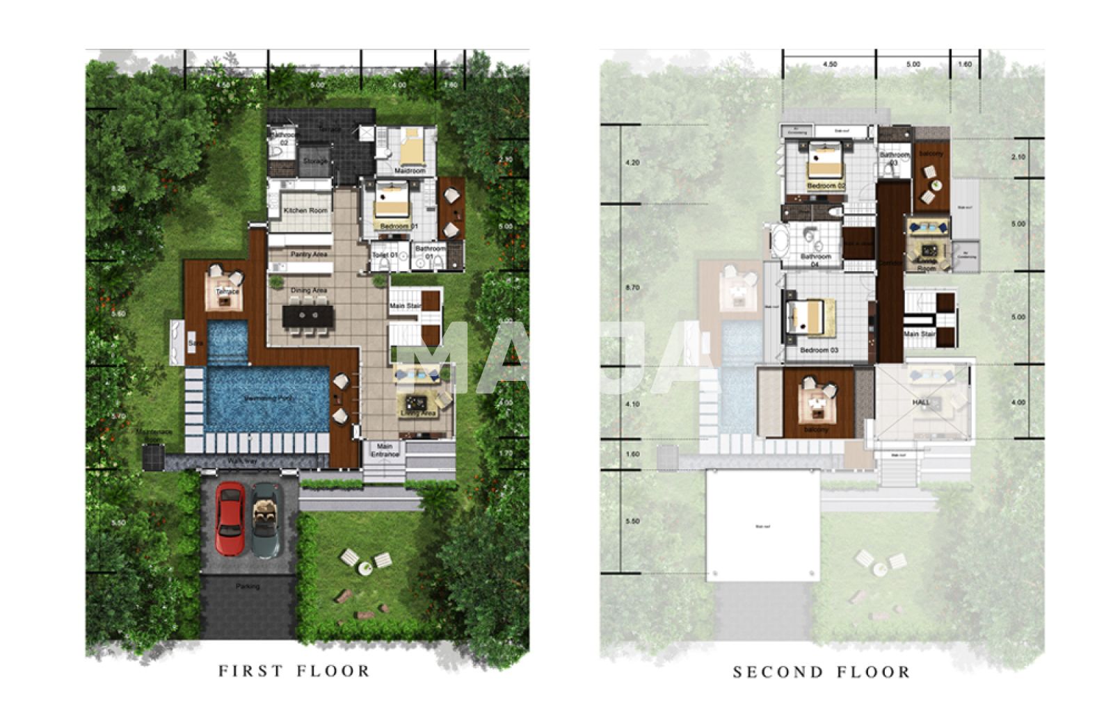 Villa de 5 pièces 425 m² Mueang, Thaïlande