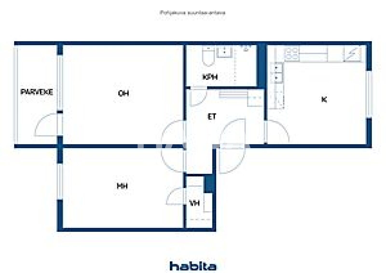 Apartment  Kyminkartano, Finland