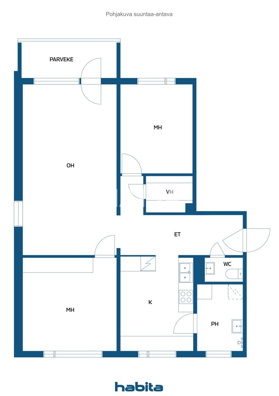 Appartement  Jyvaskyla sub region, Finlande
