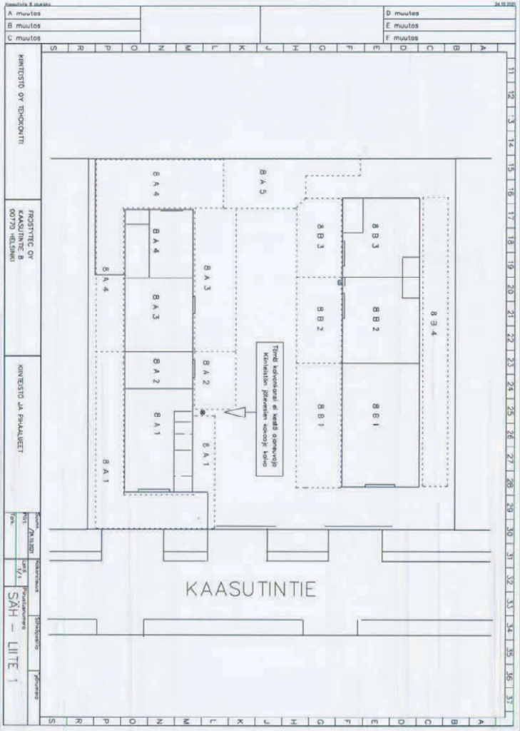 Plano de planta