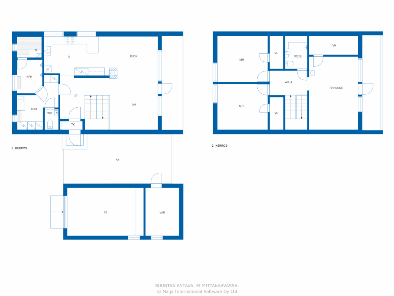 Rozkład pomieszczeń