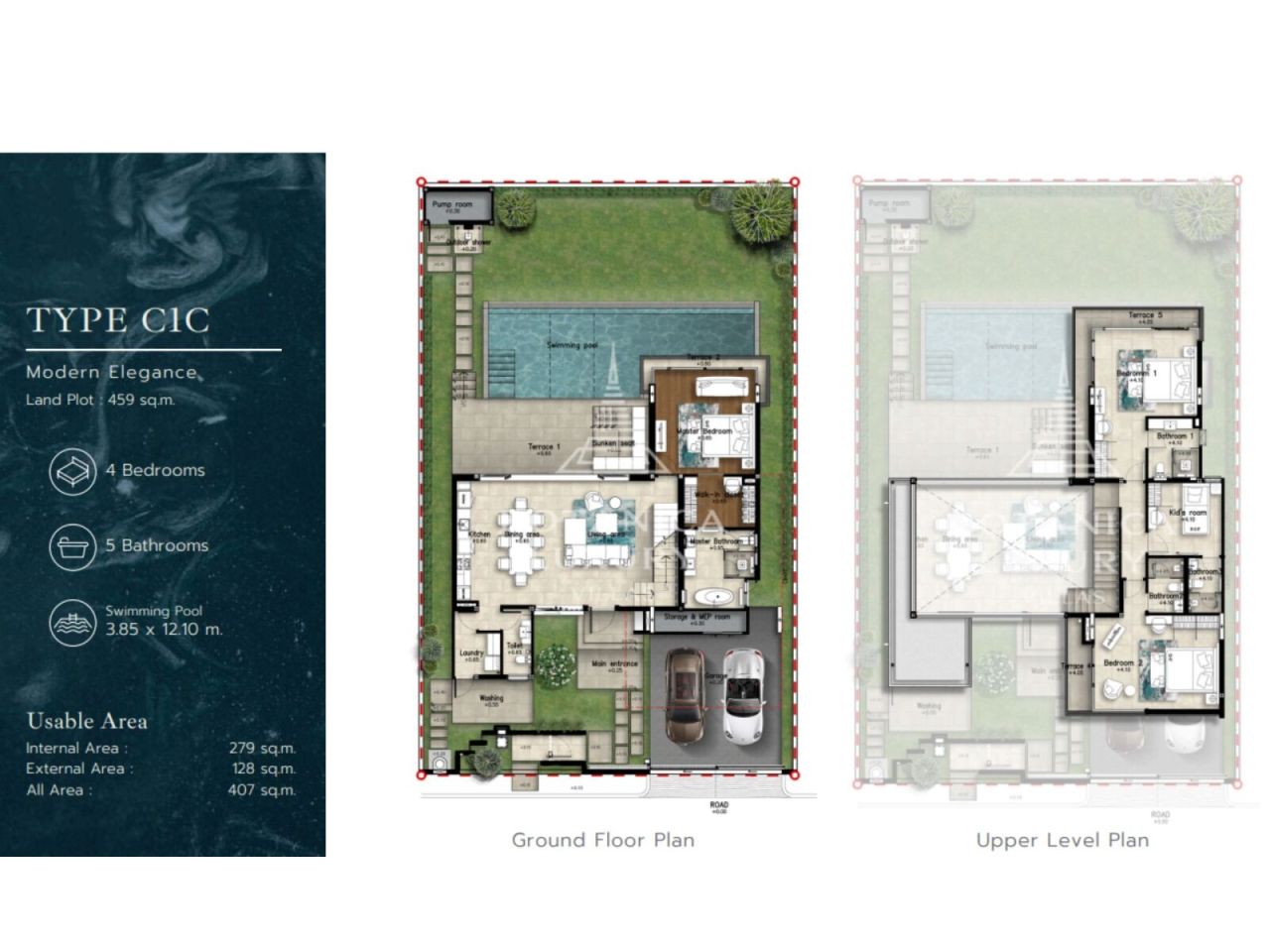                                                     مخطط الطابق