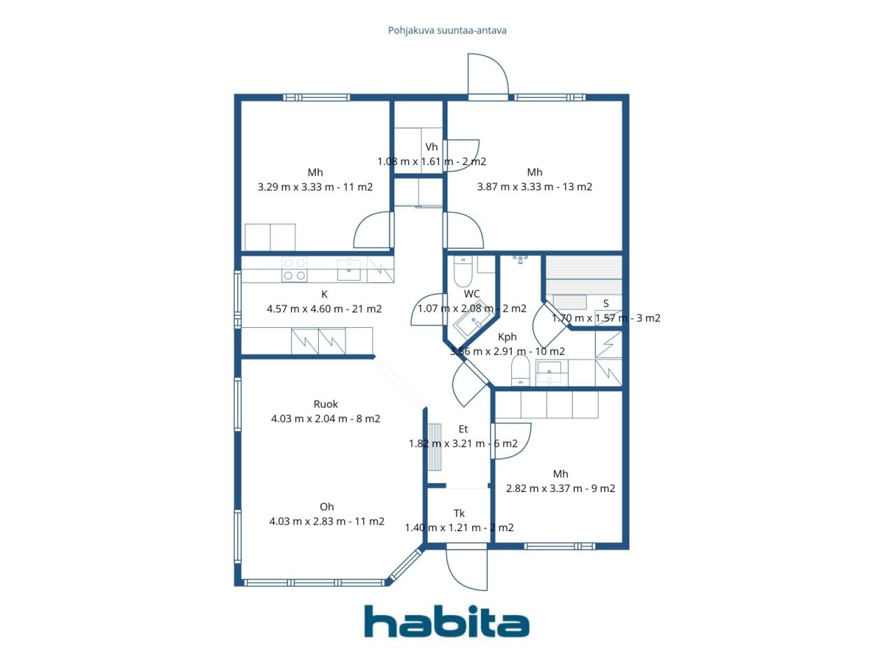 Rozkład pomieszczeń