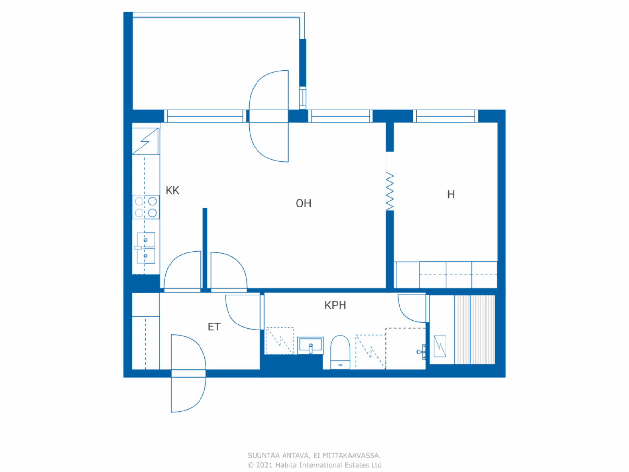 Rozkład pomieszczeń