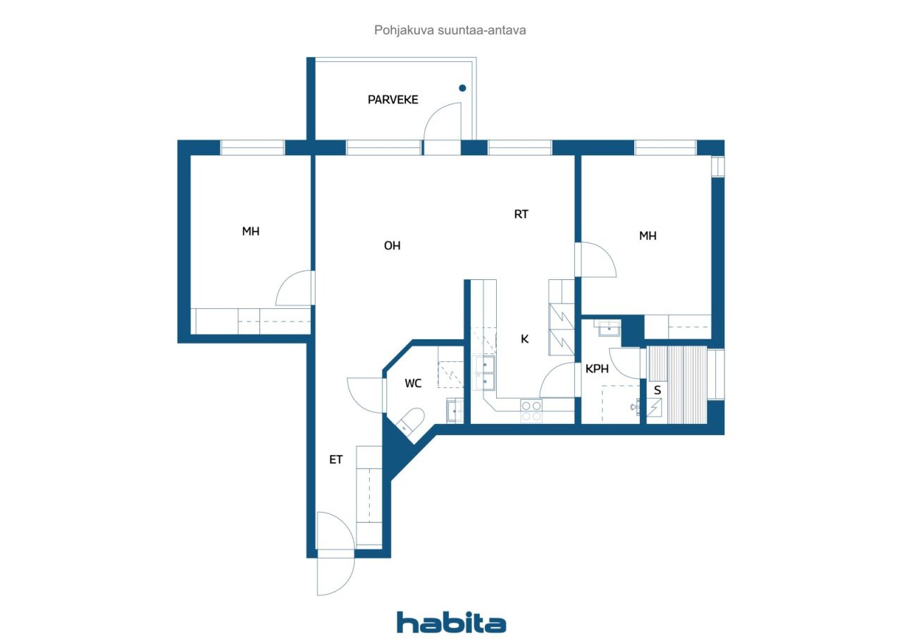 Rozkład pomieszczeń