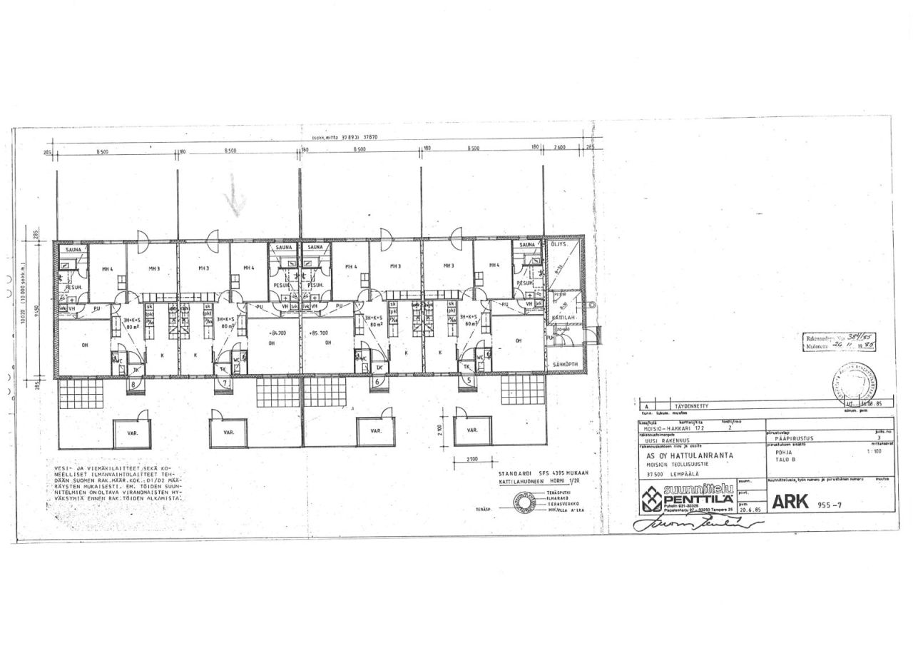 Plano de planta