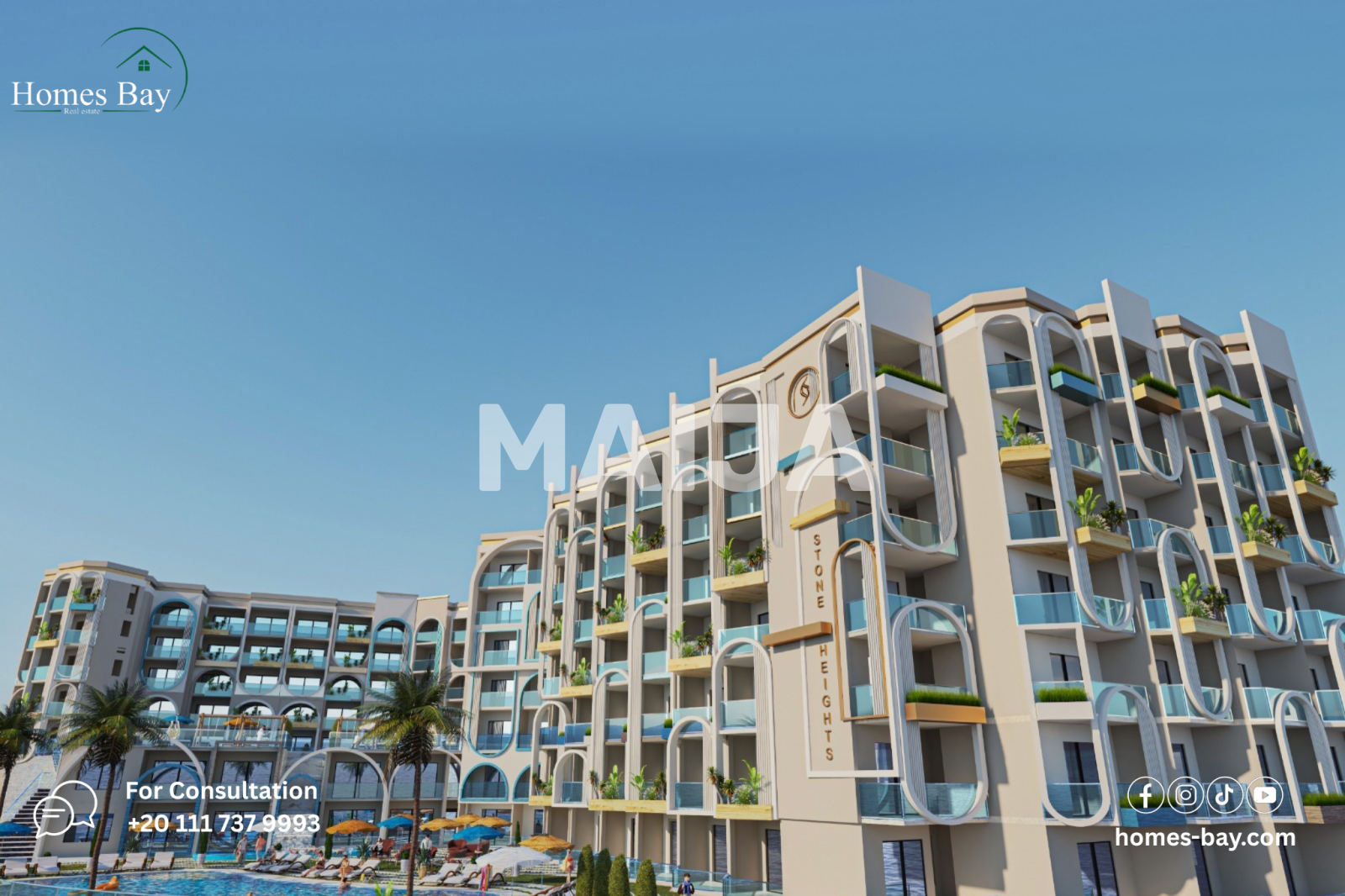 1 bedroom apartment 87 m² Al Ahia', Egypt