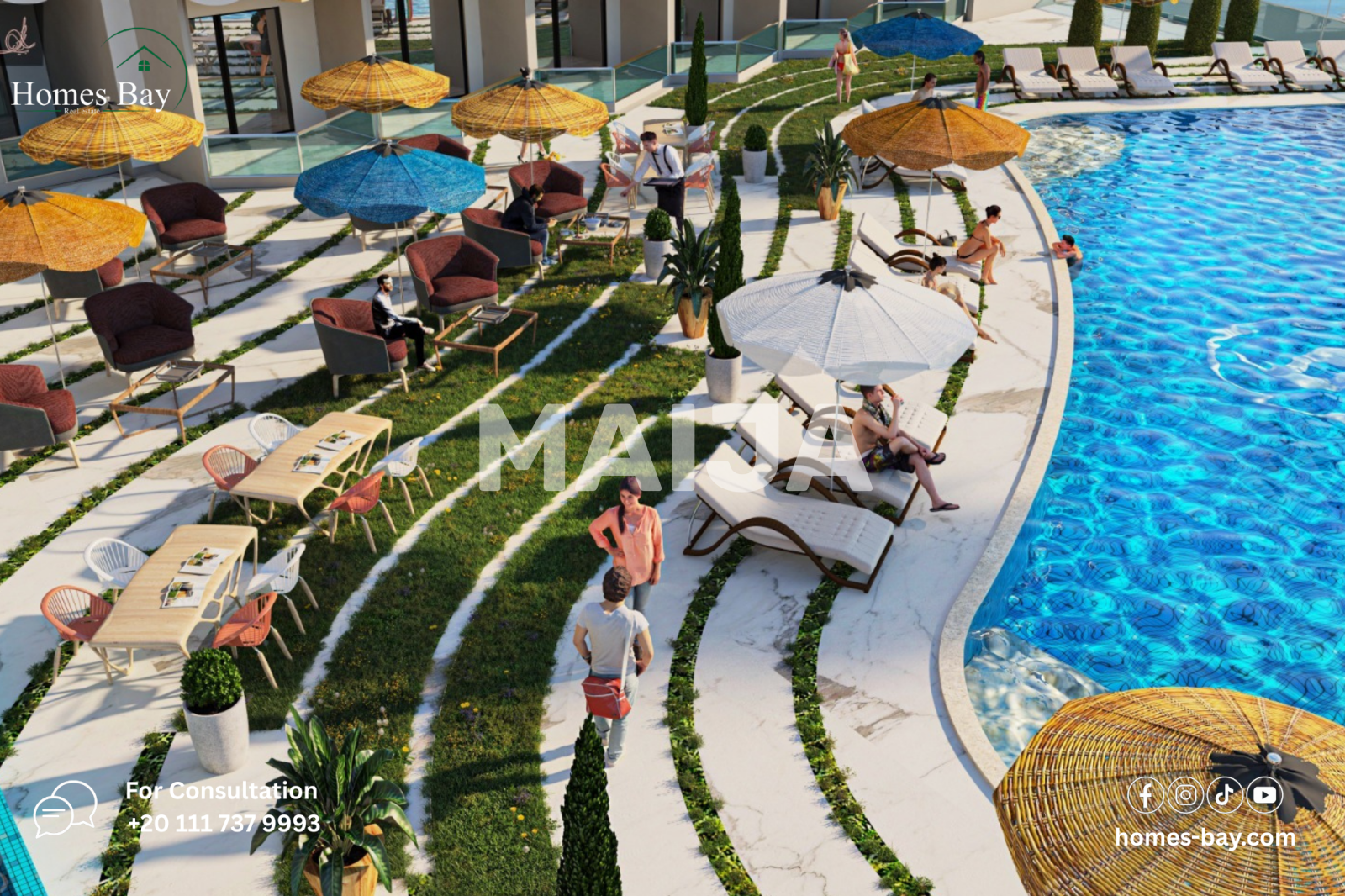 1 bedroom apartment 87 m² Al Ahia', Egypt