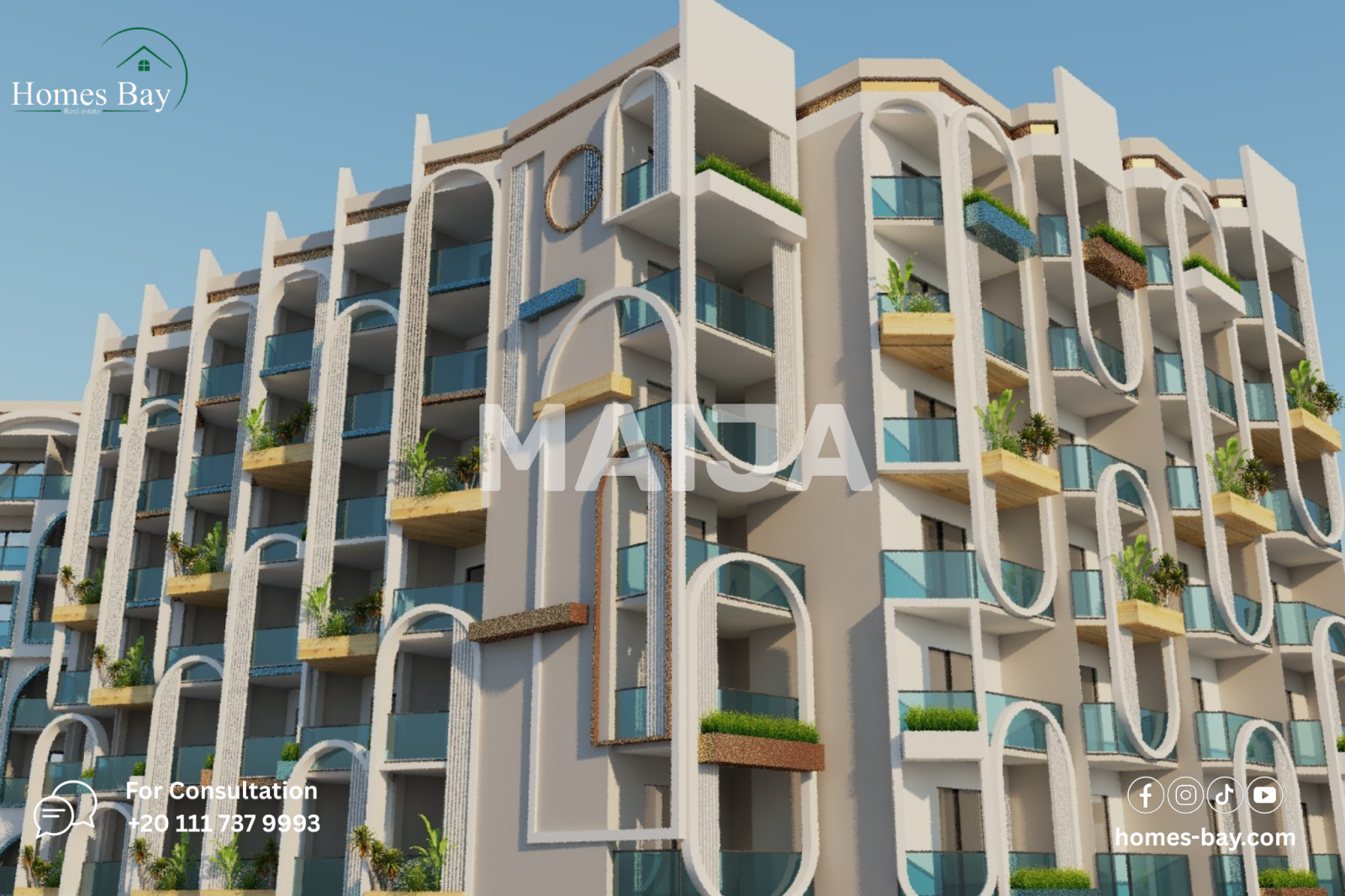 1 bedroom apartment 87 m² Al Ahia', Egypt
