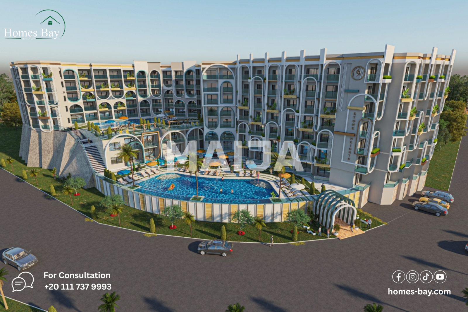 1 bedroom apartment 87 m² Al Ahia', Egypt