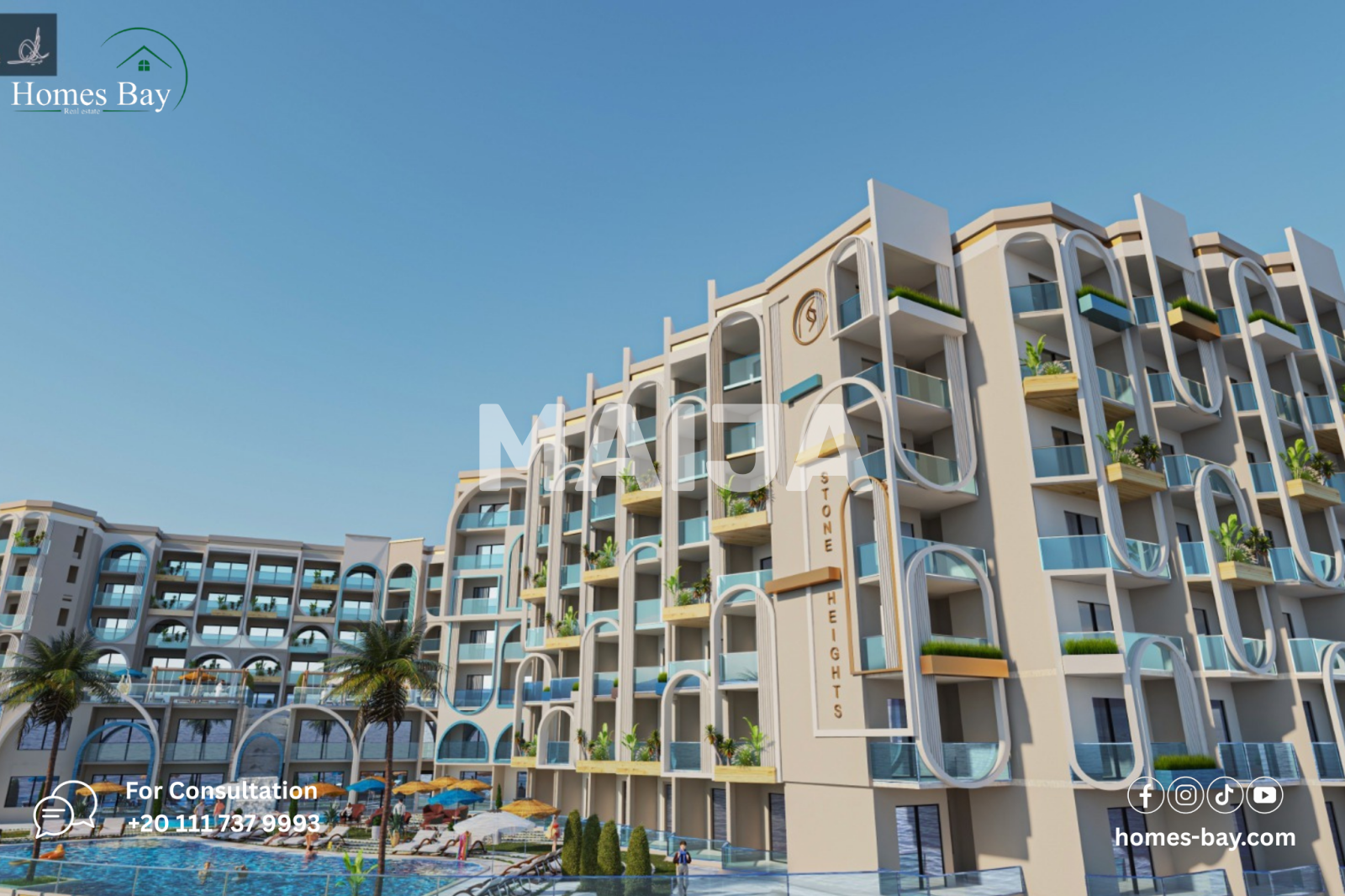 1 bedroom apartment 87 m² Al Ahia', Egypt