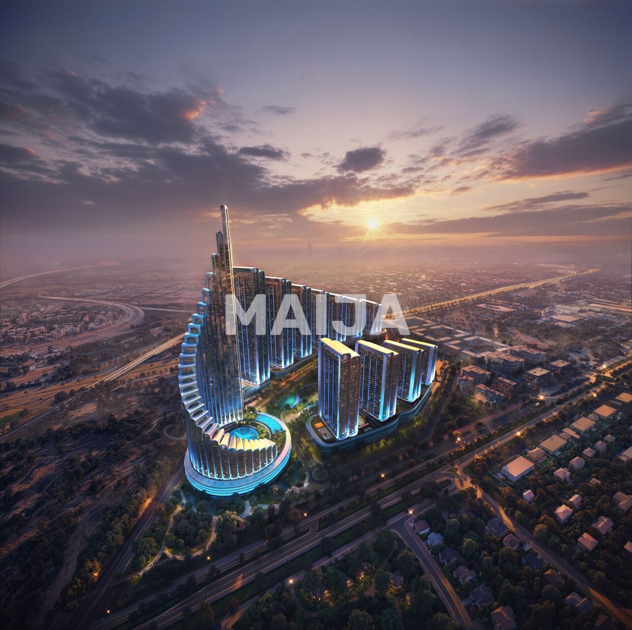 1 bedroom apartment 30 m² Dubai, United Arab Emirates