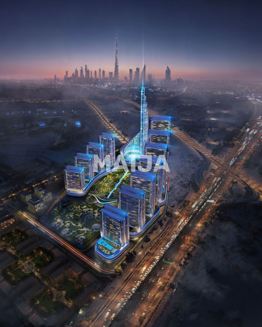 1 bedroom apartment 30 m² Dubai, United Arab Emirates