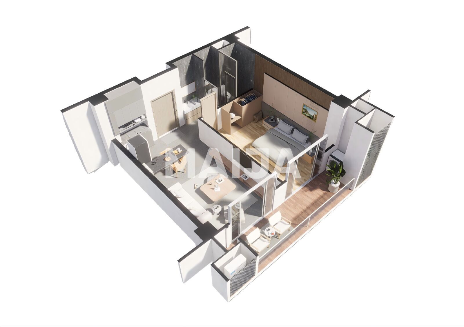 Wohnung 1 zimmer 35 m² Sauteurs, Grenada