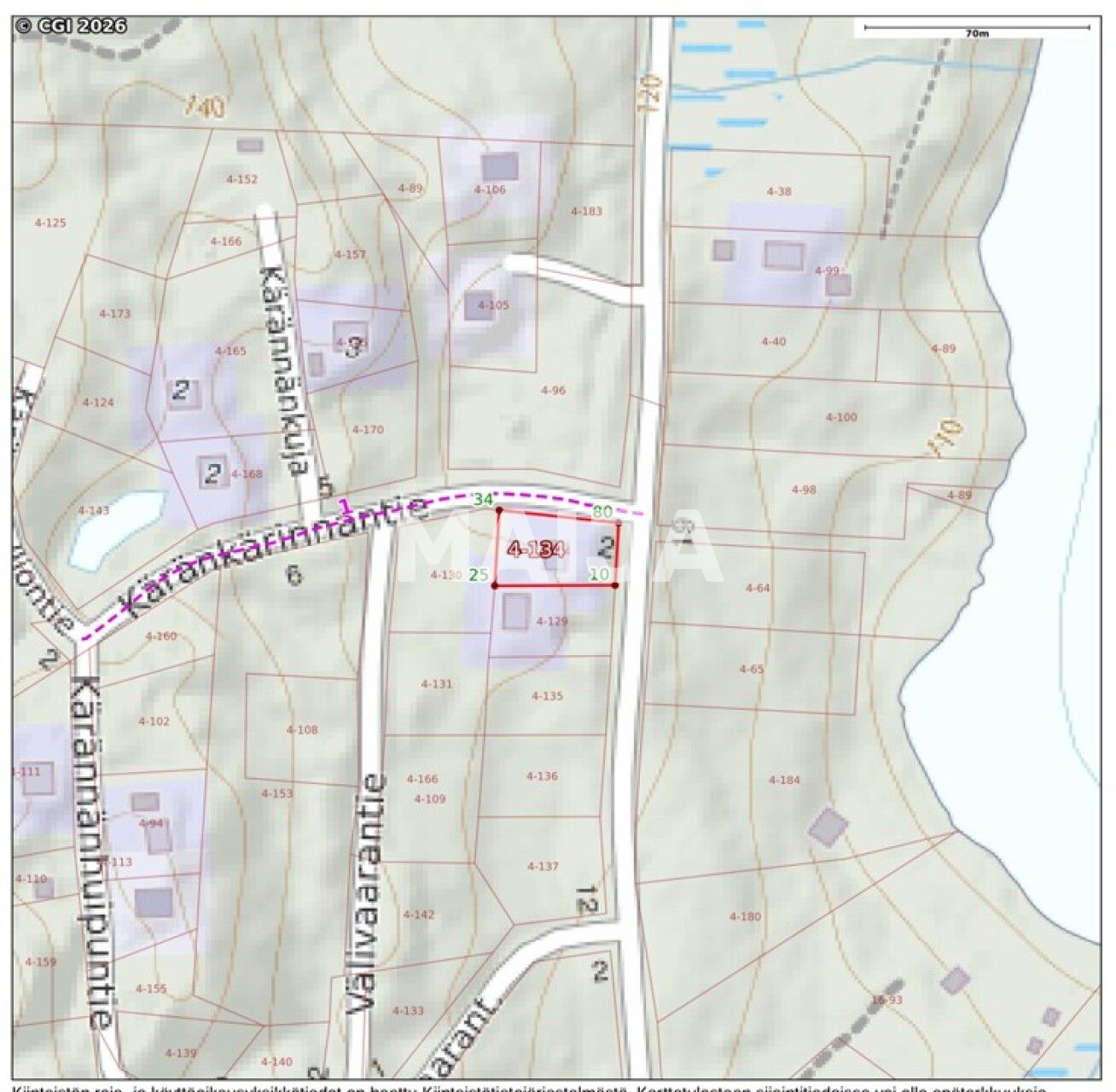 Вилла 3 комнаты 57 м² Merilanranta, Финляндия