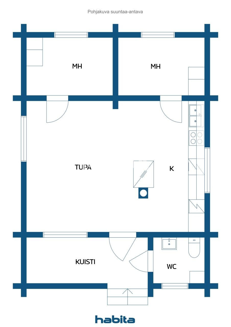 Villa  Veitsisyrja, Finland